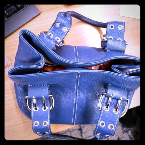 Tignanello Handbags - Tignanello blue purse
